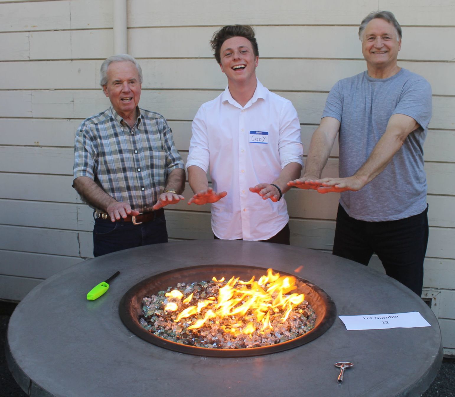 Bob Fellion, Cody DiTomaso and Marty Hintz